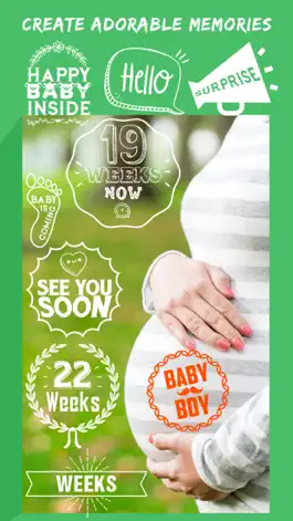 Game screenshot Baby Art-Baby Monthly Picture apk
