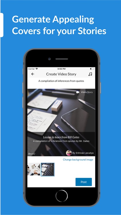 BeuniQ - Visual Storytelling