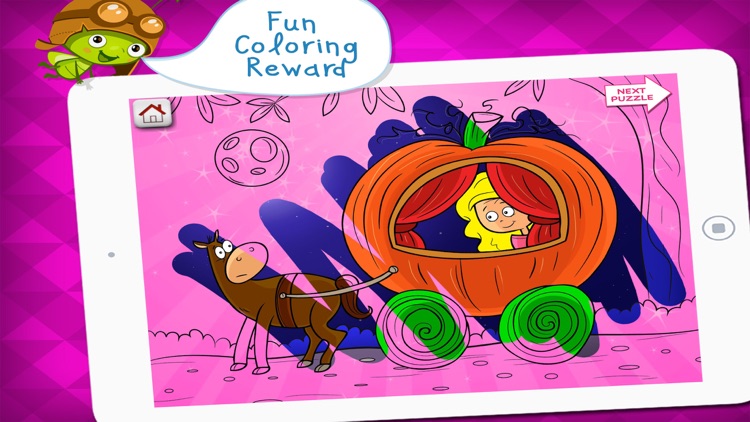 Math Dots Puzzles - Princess