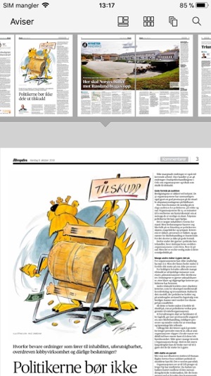 Aftenposten eAvis(圖4)-速報App