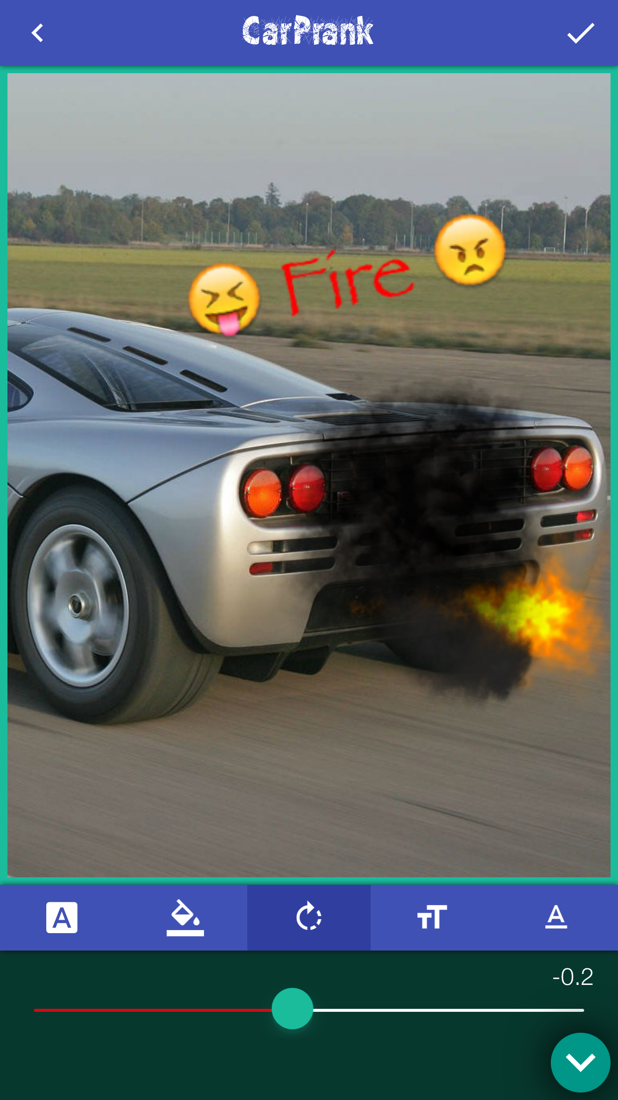 Car spoof