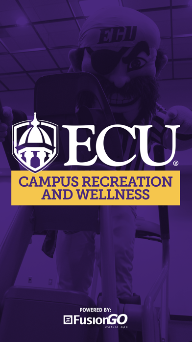 ECU Rec and Wellness Screenshot