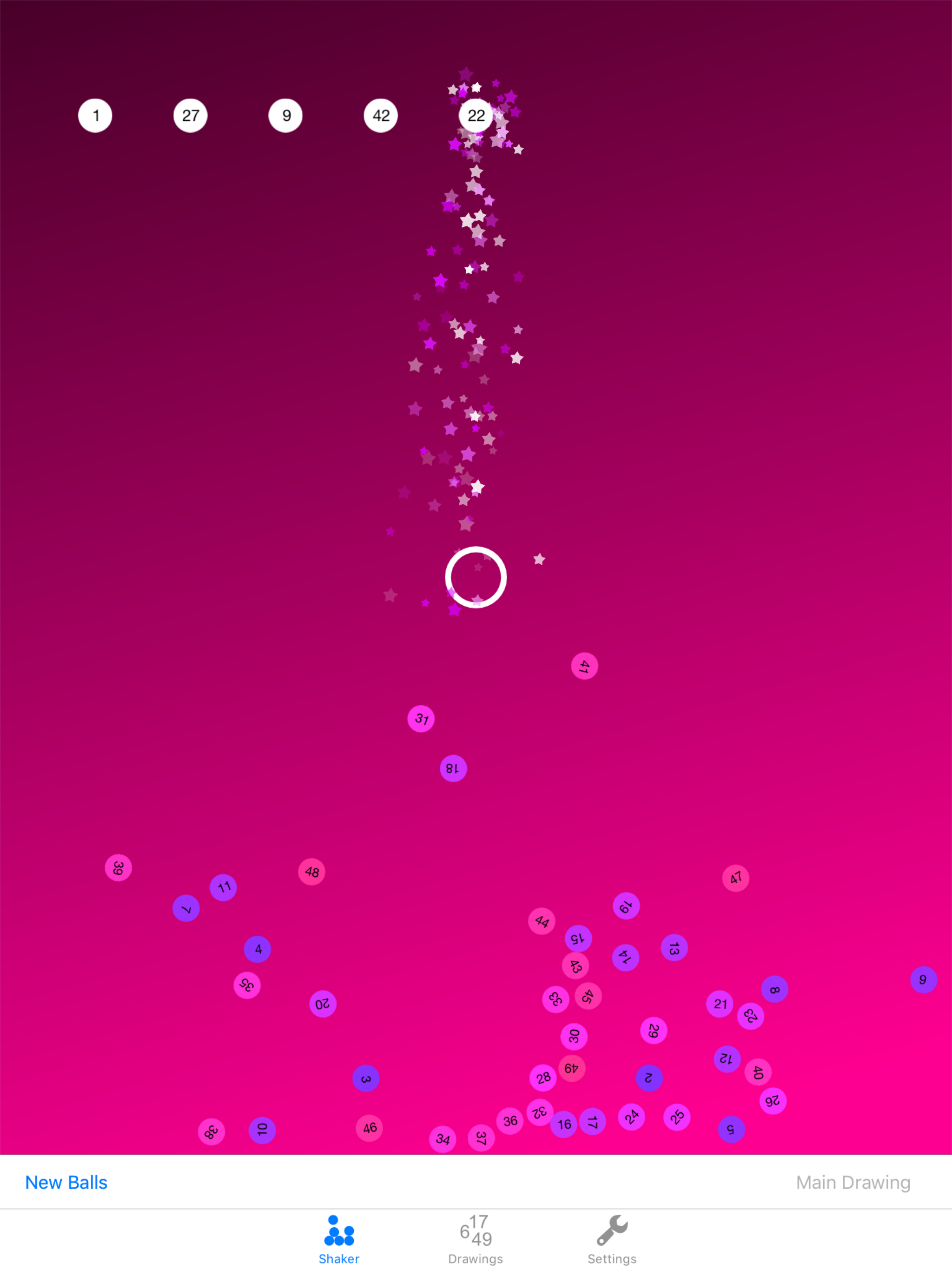 Lotto Balls and Zodiac Signs screenshot 6
