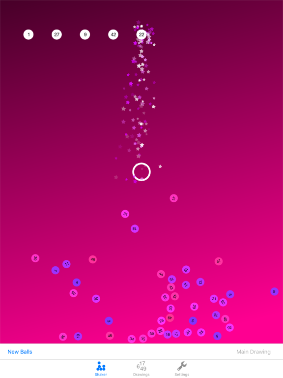 Screenshot #4 pour Lotto Balls and Zodiac Signs