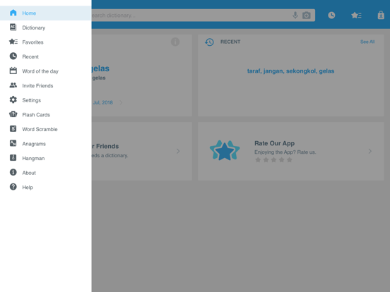 Collins Malay Dictionary iPad screenshot 4 - Reference app