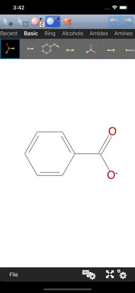 Game screenshot iMolecular Draw apk