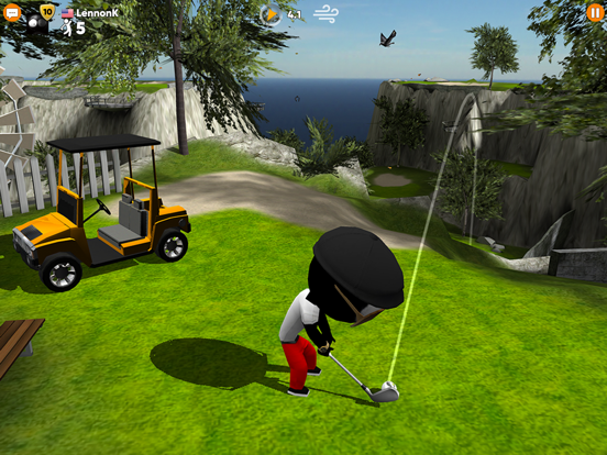 Screenshot #5 pour Stickman Cross Golf Battle