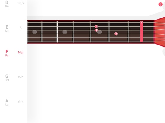 Screenshot #5 pour Mes accords de guitare