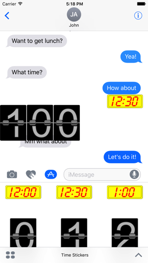 Time & Clock Stickers(圖1)-速報App