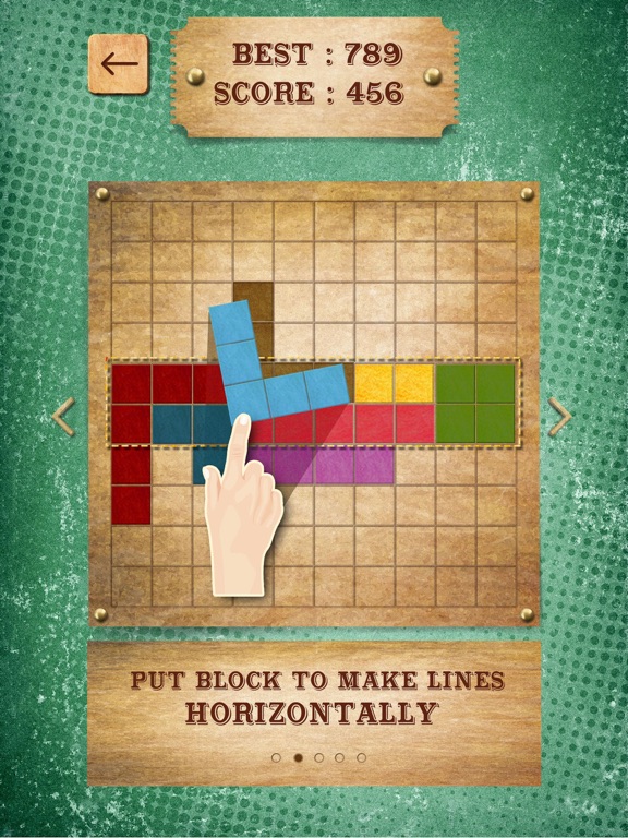 Screenshot #6 pour Retro Block Puzzle Game