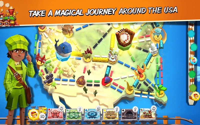 ticket to ride: first journey iphone screenshot 2