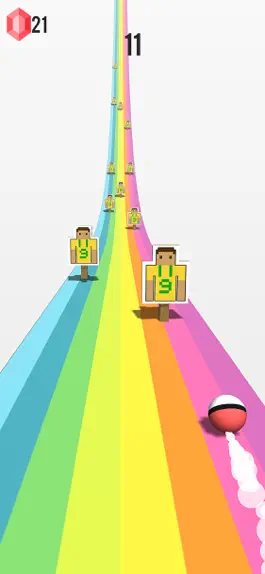 Game screenshot Soccer Road - Color Ball Run mod apk