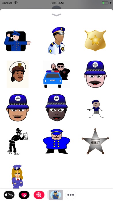 Police Stickers: Hands Up! screenshot 4