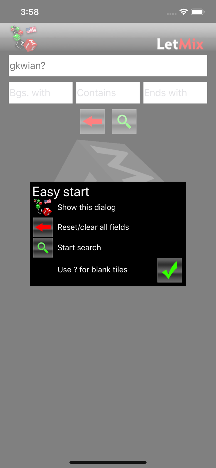 LetMix for Wordfeud TWL