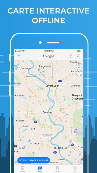 Screenshot #3 pour Eau de Cologne Guide Voyage avec Offline Maps