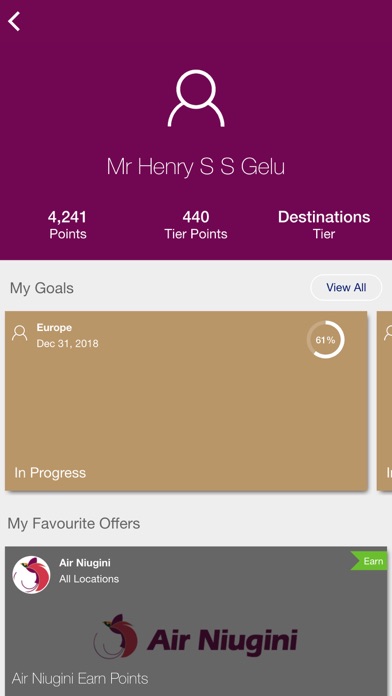Screenshot #2 pour Air Niugini Destinations