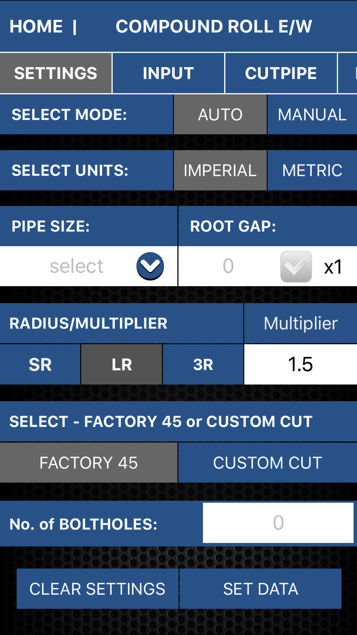 Compound Offset Calculator screenshot 2
