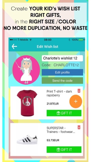 Wigigo Kids - Wish Gifting App(圖2)-速報App