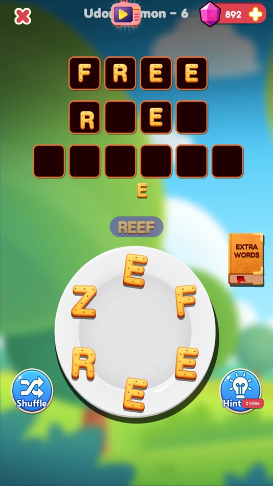 #4. World of Words - Word Spin (iOS) By: Sebastin Michael