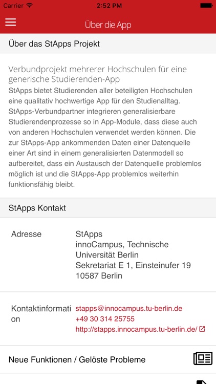 StApps - Studi App TU Berlin screenshot-3