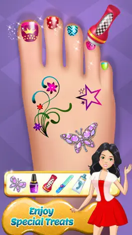 Game screenshot Fancy Nail Shop apk