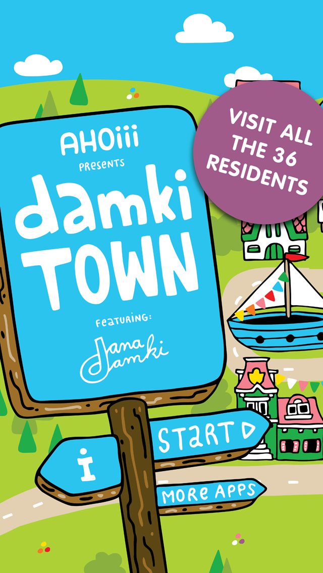 Screenshot #1 pour Damki Town Livre de coloriage