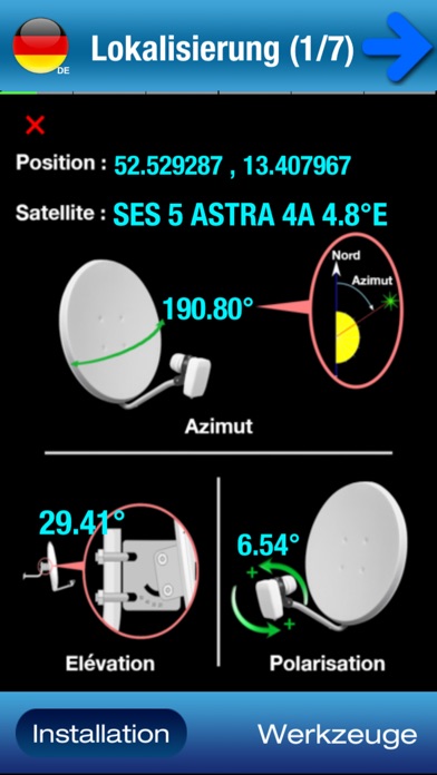 Parabolantenne Installation screenshot 2