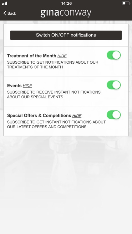 Gina Conway Salons and Spas screenshot-5