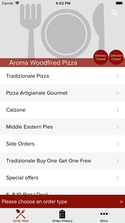 Aroma Woodfired Pizza