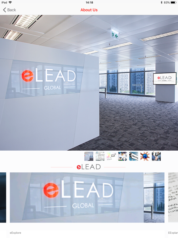 eLEAD For iPad iPad screenshot 1 - Lifestyle app