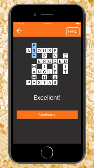 Скриншот Quick Crosswords на iPhone 4