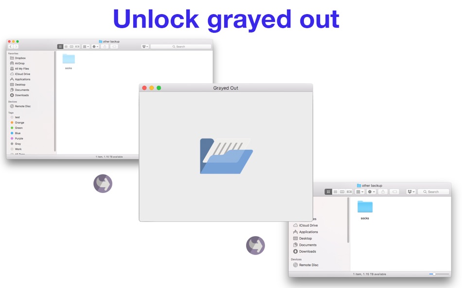 Grayed Out - Files & Folder - 1.0 - (macOS)