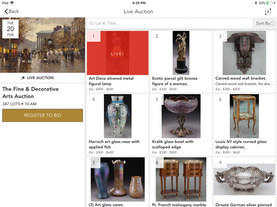 Screenshot #5 pour Dallas Auction Gallery