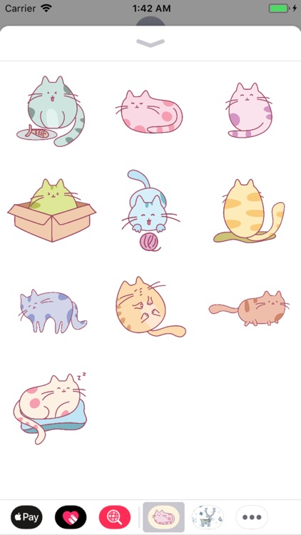 Cute Cats Sticker Collection screenshot-3
