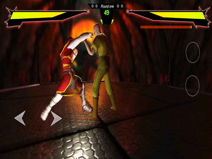 Superheroes Fighting Combat