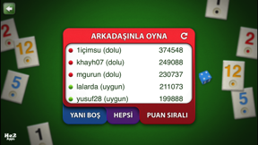 Okey 101 Online screenshot