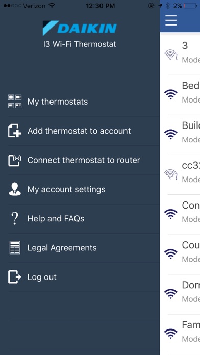 Daikin I3 Thermostat screenshot 2