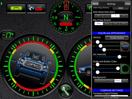 Screenshot #6 pour Vehicle Clinometer