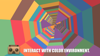 Screenshot #3 pour VR Color Tunnel Race-Time Travel Virtual Reality