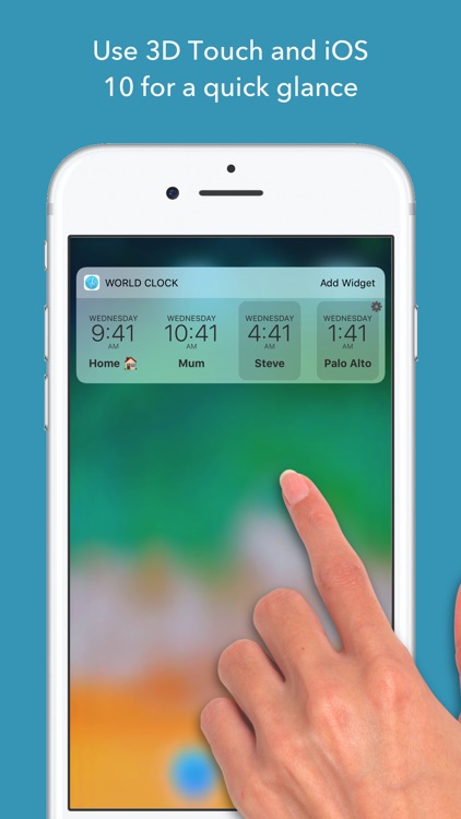 World Clock Time Widget screenshot-0