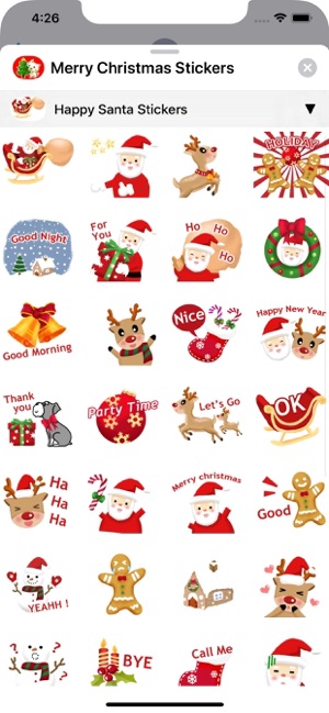 Merry Christmas Sticker Packs(圖4)-速報App