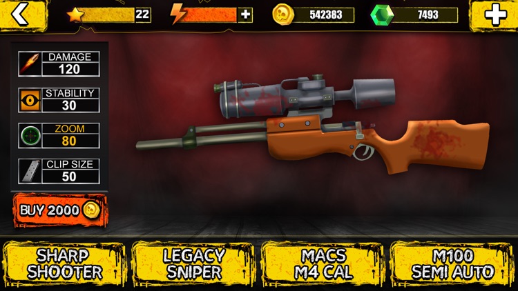 Halloween Sniper Scary Zombies screenshot-7