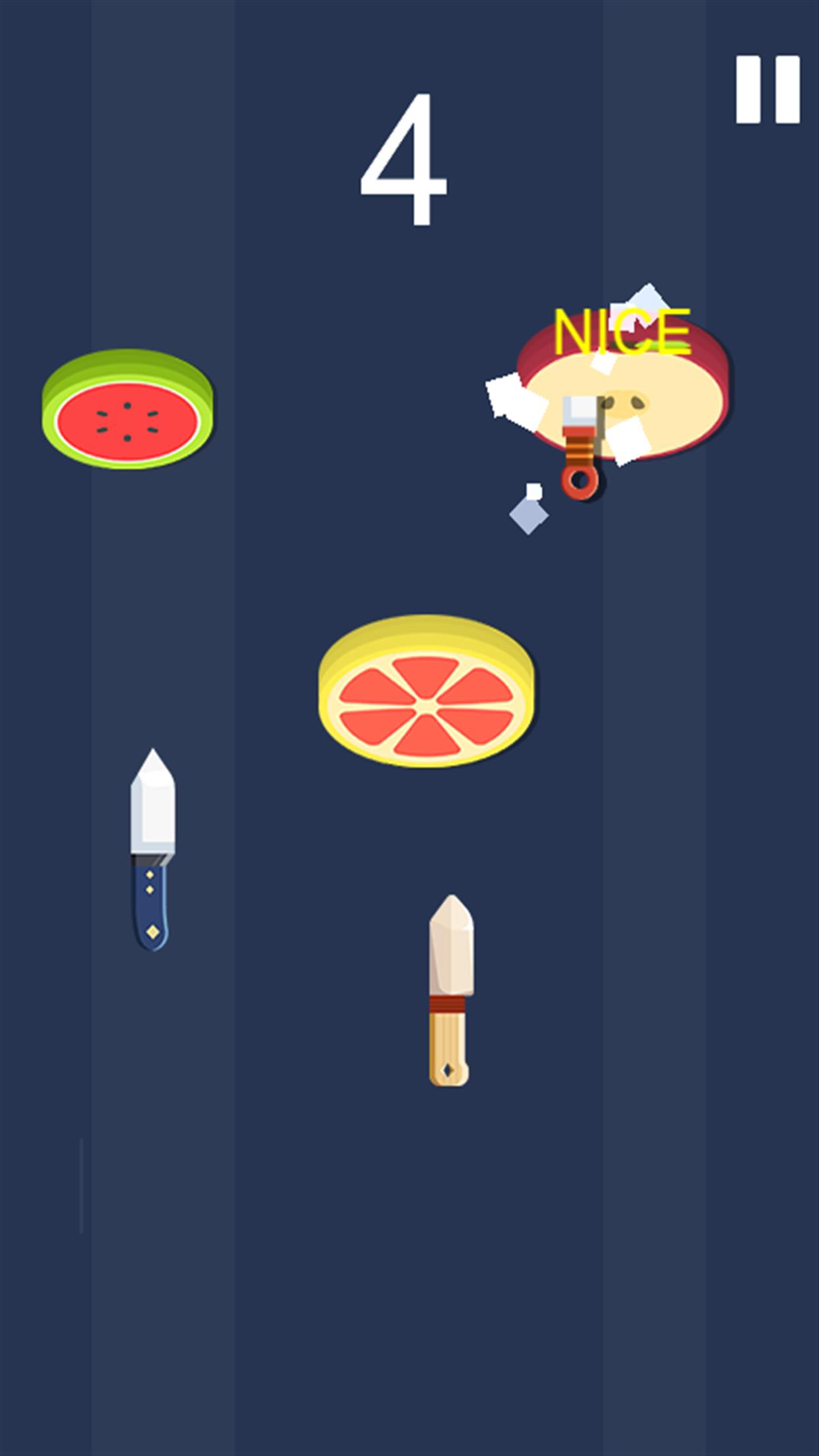 Flying knife shooter