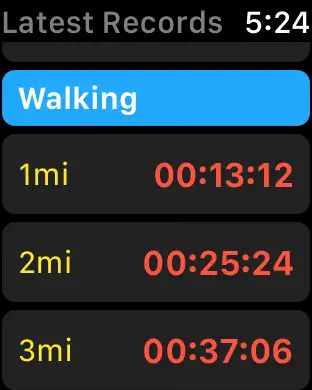Workout Records