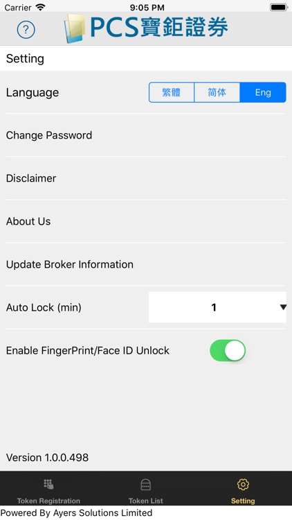 PCSEC Security Token