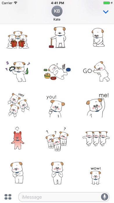 Dogs Animated Sticker screenshot 3