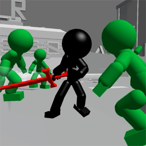 Stickman Killing Zombie 3D Pro icon