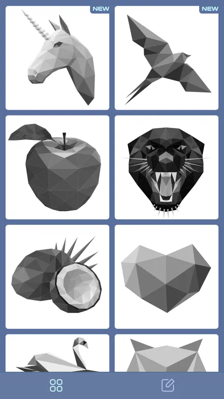 Poly Art – Giochi da Colorare