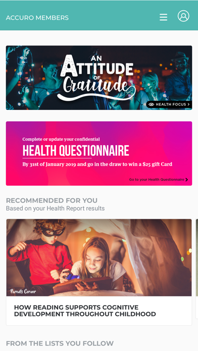 Screenshot #1 pour Accuro Health Hub