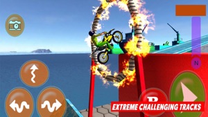 Bike Stunt Racing: Crazy Rider screenshot #3 for iPhone